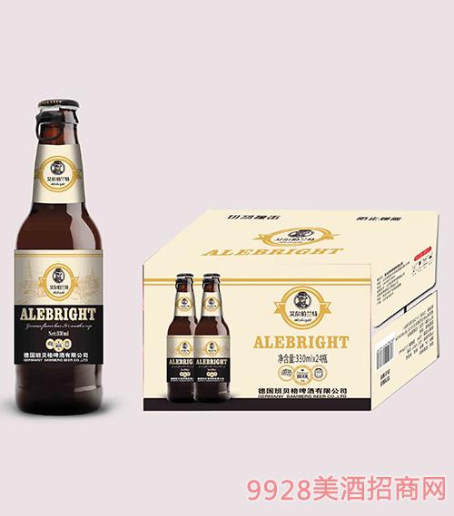 艾尔伯兰特啤酒330mlx24棕瓶